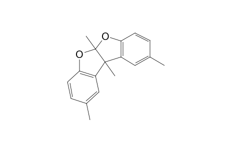5a,10b-dihydro-2,5a,9,10b-tetramethylbenzofuro[2,3-b]benzofuran