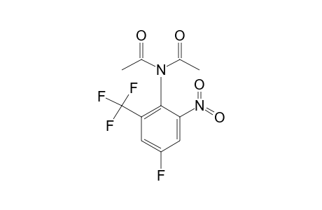 2-Amino-5-fluoro-3-nitrobenzotrifluoride, N,N-bis-acetyl