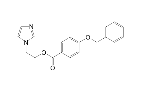 2-imidazol-1-ylethyl 4-benzyloxybenzoate