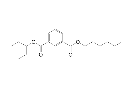 Isophthalic acid, hexyl 3-pentyl ester