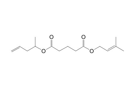 Glutaric acid, 3-methylbut-2-en-1-yl pent-4-en-2-yl ester