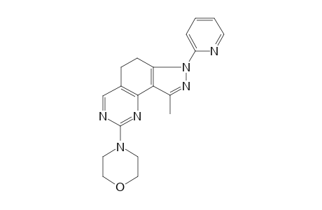 4-(9-Methyl-7-pyridin-2-yl-5,6-dihydropyrazolo[3,4-h]quinazolin-2-yl)morpholine