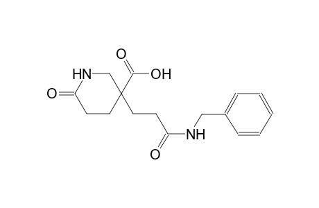 3-piperidinecarboxylic acid, 6-oxo-3-[3-oxo-3-[(phenylmethyl)amino]propyl]-