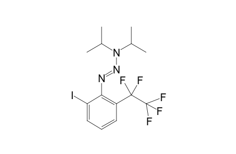 (E)-1-(2-Iodo-6-(pentafluoroethyl)phenyl)-3,3-diisopropyltriaz-1-ene