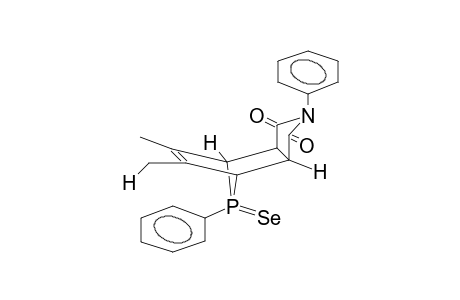 5,6-DIMETHYL-2,8ANTI-PHENYL-3A,4,7,7A-TETRAHYDRO-4,7-PHOSPHINIDEN-ISOINDOLE-1,3-DIONE-8-SELENIDE