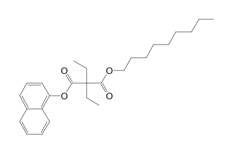 Diethylmalonic acid, 1-naphthyl nonyl ester