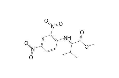 Valine, N-(2,4-dinitrophenyl)-, methyl ester, L-