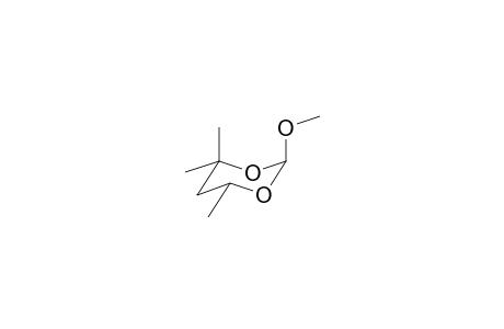 TRANS-2-METHOXY-4,4,6-TRIMETHYL-1,3-DIOXANE