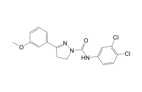 3',4'-dichloro-3-(m-methoxyphenyl)-2-pyrazoline-1-carboxanilide