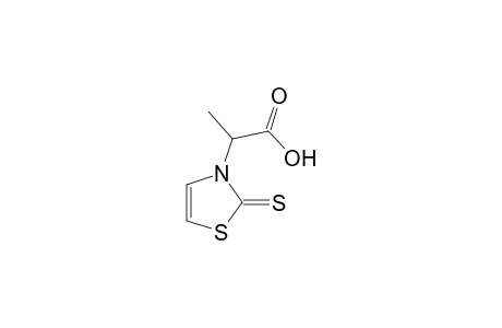 DL-alpha-methyl-2-thioxo-4-thiazoline-3-acetic acid