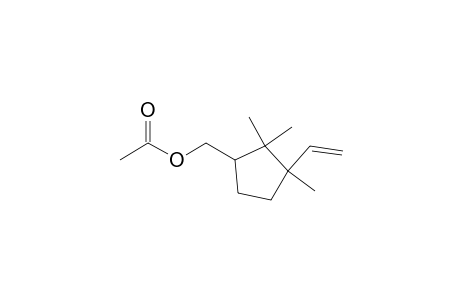 2,2,3-Trimethyl-1-acetoxymethyl-3-vinylcyclopentane