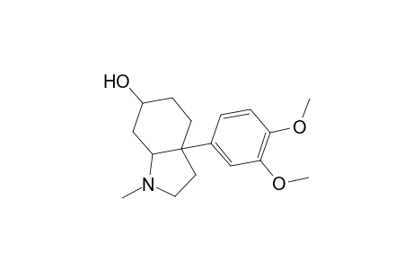 3a-(3,4-Dimethoxyphenyl)-1-methyloctahydro-1H-indol-6-ol