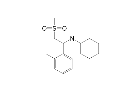 Cyclohexyl-[2-mesyl-1-(o-tolyl)ethyl]amine