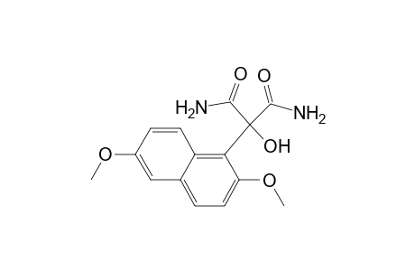 2-Hydroxy-2-(2,6-dimethoxy-1-naphthyl)propanediamide