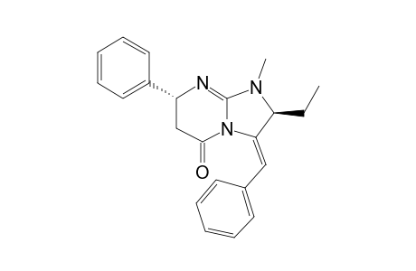 (2S,7R)-3-[(Z)-Benzylidene]-2-ethyl-1-methyl-7-phenyl-2,3,6,7-tetrahydroimidazo[1,2-A]pyrimidin-5(1H)-one