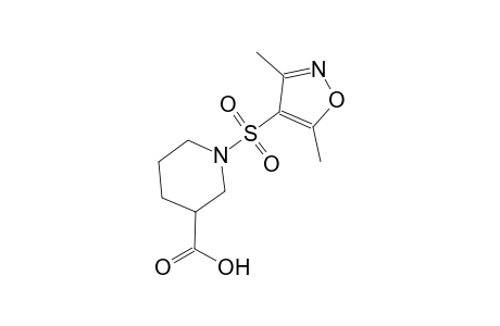 3-piperidinecarboxylic acid, 1-[(3,5-dimethyl-4-isoxazolyl)sulfonyl]-
