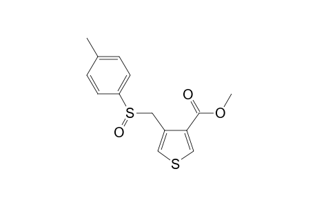 4-[(4-methylphenyl)sulfinylmethyl]thiophene-3-carboxylic acid methyl ester