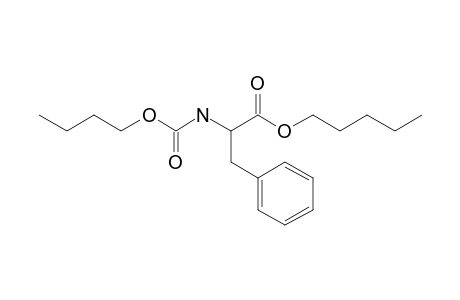 L-Phenylalanine, N-butoxycarbonyl-, pentyl ester