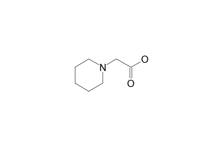 1-Pyridineacetic acid, hexahydro-