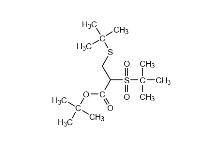 2-(tert-BUTYLSULFONYL)-3-(tert-BUTYLTHIO)PROPIONIC ACID, tert-BUTYL ESTER