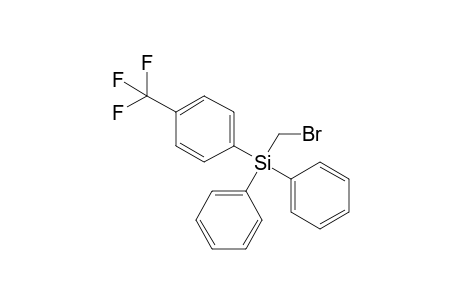 (bromomethyl)(diphenyl)[4-(trifluoromethyl)phenyl]silane