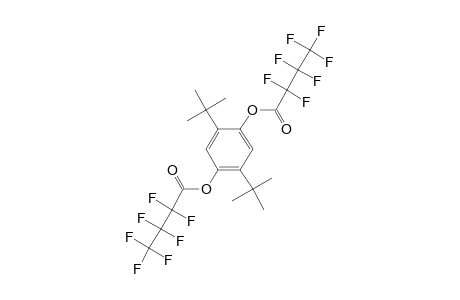 2,5-di-Tert-butylhydroquinone, o,o'-bis(heptafluorobutyryl)-