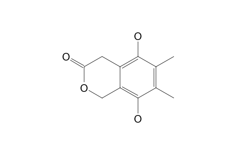 5,8,-DIHYDROXY-6,7-DIMETHYL-ISOCHROMAN-3-ONE