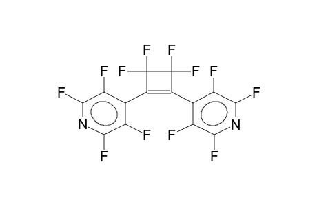 TRANS-1,2-BIS(2',3',5',6'-TETRAFLUOROPYRIDYL)TETRAFLUOROCYCLOBUT-1-ENE