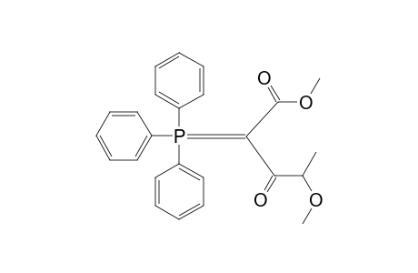 3-keto-4-methoxy-2-tri(phenyl)phosphoranylidene-valeric acid methyl ester