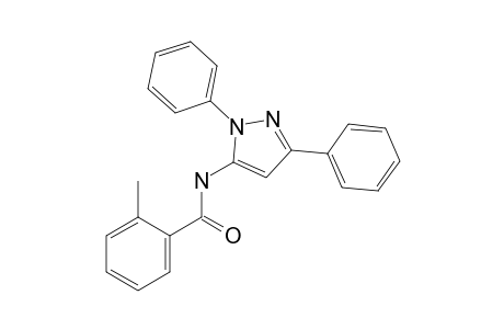 2-Methyl-N-(1,3-diphenyl-1H-pyrazol-5-yl)benzamide