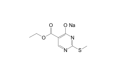 {[5-carboxy-2-(methylthio)-4-pyrimidinyl]oxy}sodium, ethyl ester