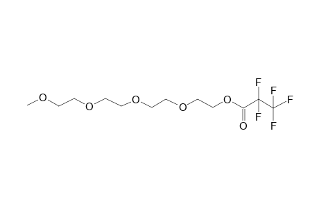 2-[2-[2-(2-Methoxyethoxy)ethoxy]ethoxy]ethyl 2,2,3,3,3-pentafluoroprpanoate