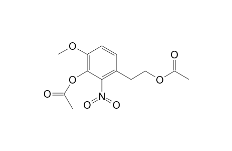 2-[3'-Acetyl-4'-methoxy-2'-(nitrophenyl)ethyl] acetate