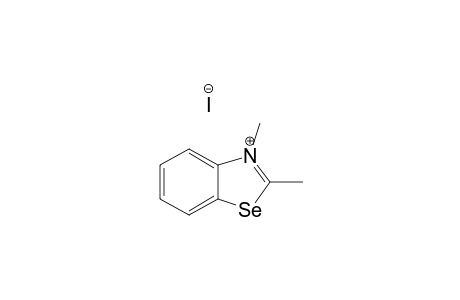 2,3-Dimethylbenzoselenazolium iodide