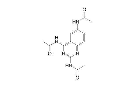 Acetamide, N,N',N''-2,4,6-quinazolinetriyltris-