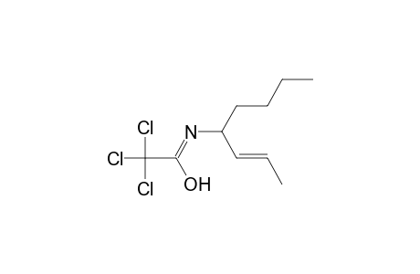 N-[(E)-Oct-2-en-4-yl]-2,2,2-trichloroacetimidate