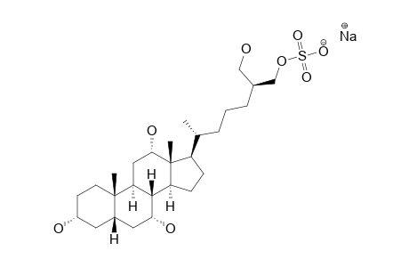 (25S)-(+)-3-ALPHA,7-ALPHA,12-ALPHA,26-TETRAHYDROXY-5-BETA-CHOLESTAN-27-YL-SODIUM-SULFATE