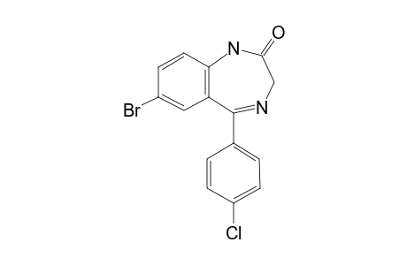 7-Bromo-5-(4-chloro-phenyl)-1,3-dihydro-benzo[E][1,4]diazepin-2-one