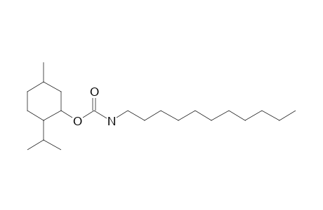 Carbonic acid, monoamide, N-undecyl-, (1S)-(+)-menthyl ester