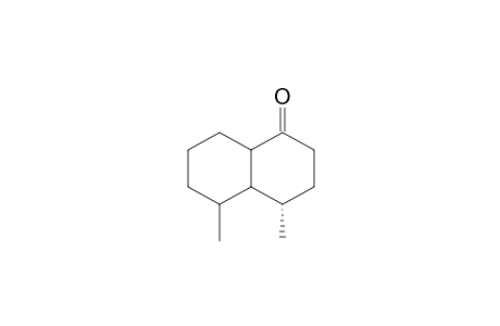 4a,5-Dimethyldecalin-1-one