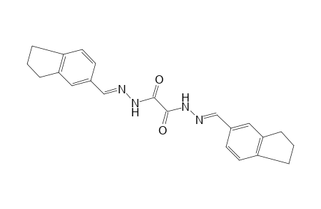 oxalic acid, bis{[(5-indanyl)methylene]hydrazide}