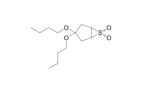 3,3-DIBUTHOXY-6-THIABICYCLO-[3.1.0]-HEXANE-6,6-DIOXIDE