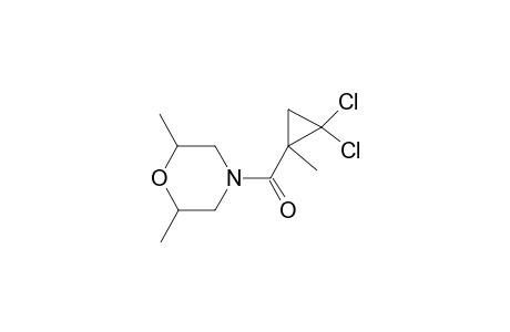 4-[(2,2-dichloro-1-methylcyclopropyl)carbonyl]-2,6-dimethylmorpholine