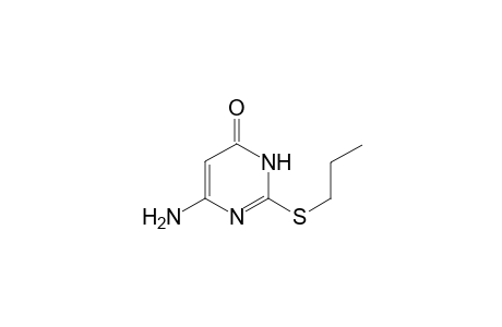 6-amino-2-(propylthio)-4(3H)-pyrimidinone