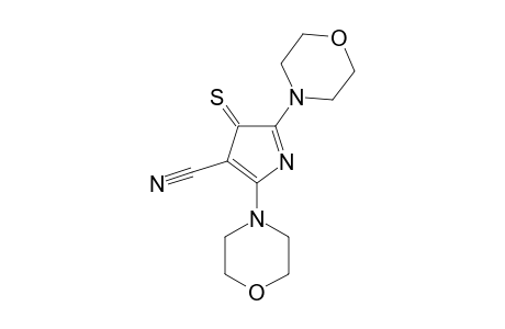 4-CYANO-2,5-DIMORPHOLINO-3-H-PYRROLE-3-THIONE