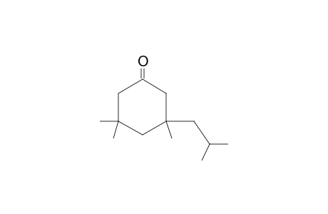 3,3,5-TRIMETHYL-5-(2'-METHYL-PROPYL)-1-CYCLOHEXANONE