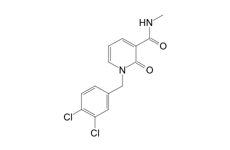 1-(3,4-DICHLOROBENZYL)-1,2-DIHYDRO-N-METHYL-2-OXONICOTINAMIDE