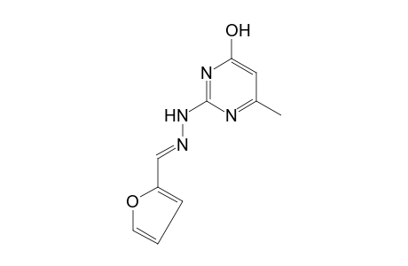 2-Furaldehyde 4-hydroxy-6-methyl-2-pyrimidinyl hydrazone