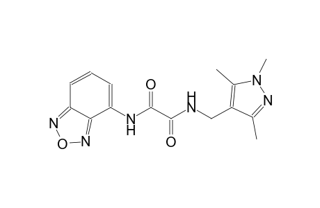 ethanediamide, N~1~-(2,1,3-benzoxadiazol-4-yl)-N~2~-[(1,3,5-trimethyl-1H-pyrazol-4-yl)methyl]-