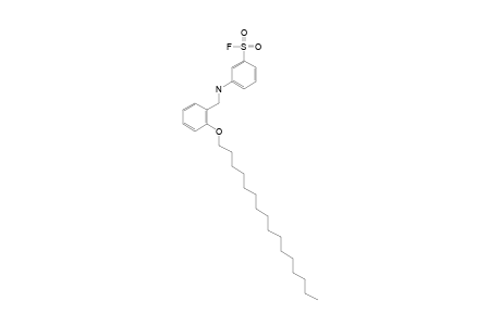m-{[o-(hexadecyloxy)benzyl]amino}benzenesulfonyl fluoride